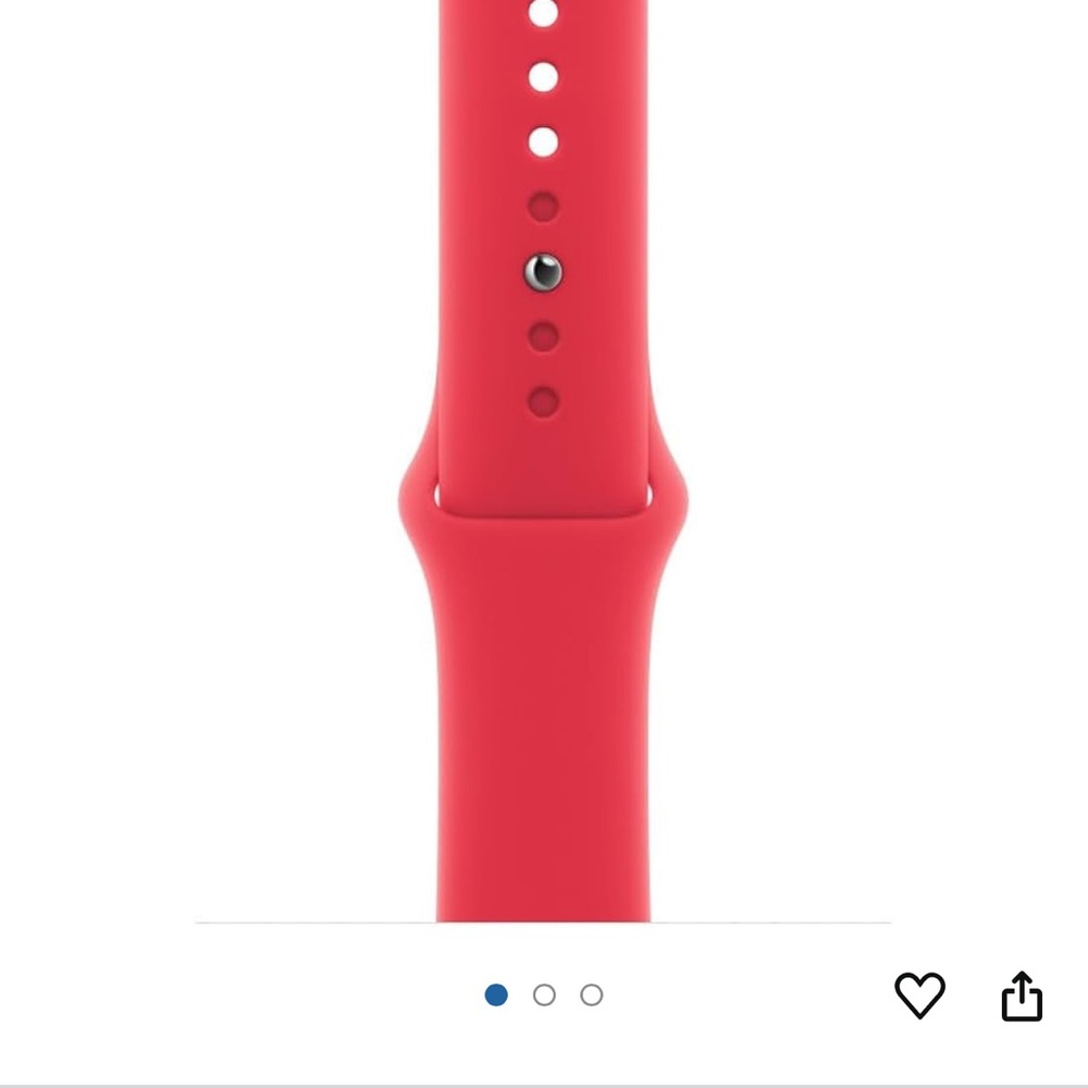 NEW Red Apple Watch Sports Band
